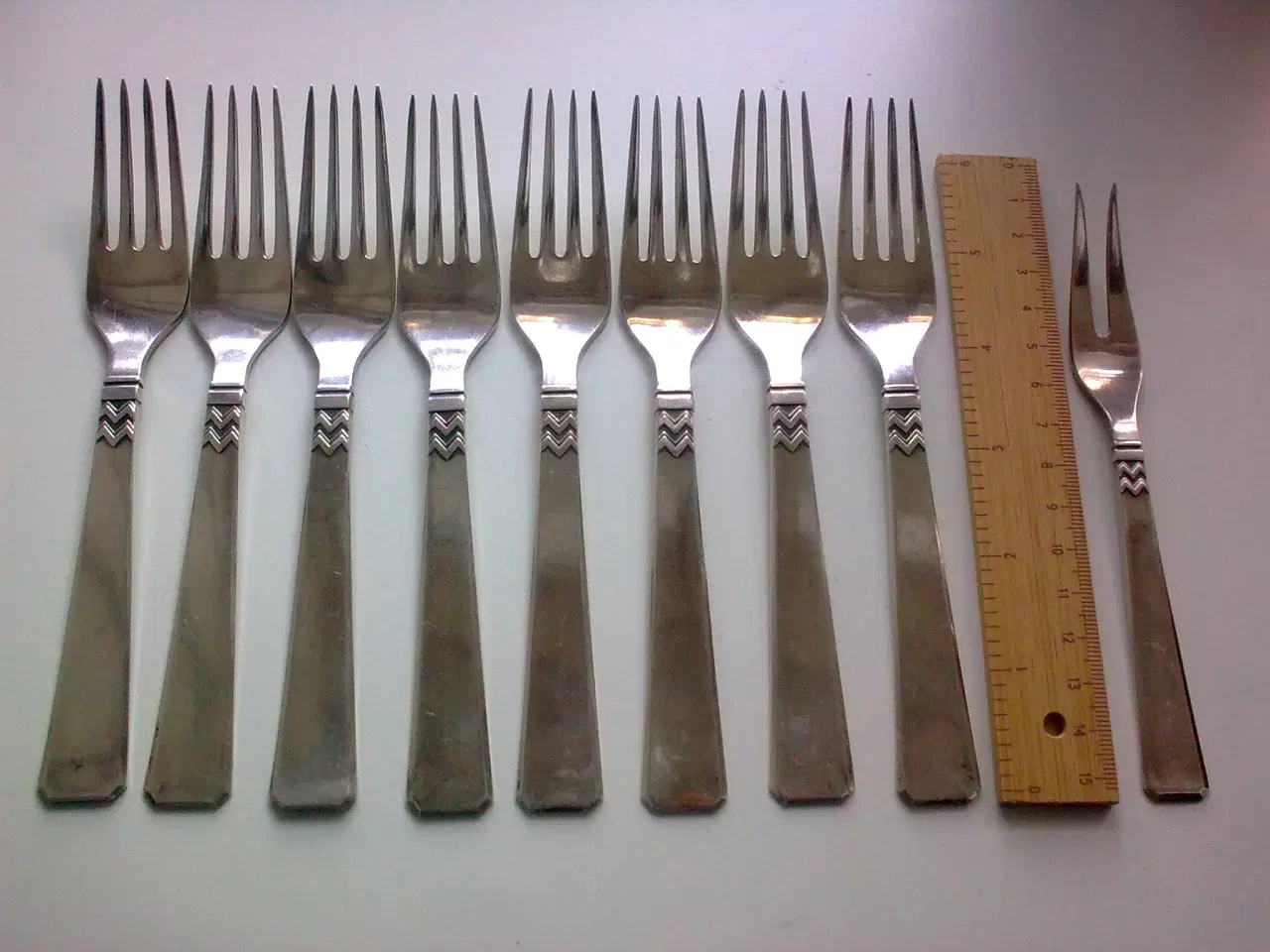 Billede 12 - Salatgaffel 8 STK. vintage ATLA frokostgaffel