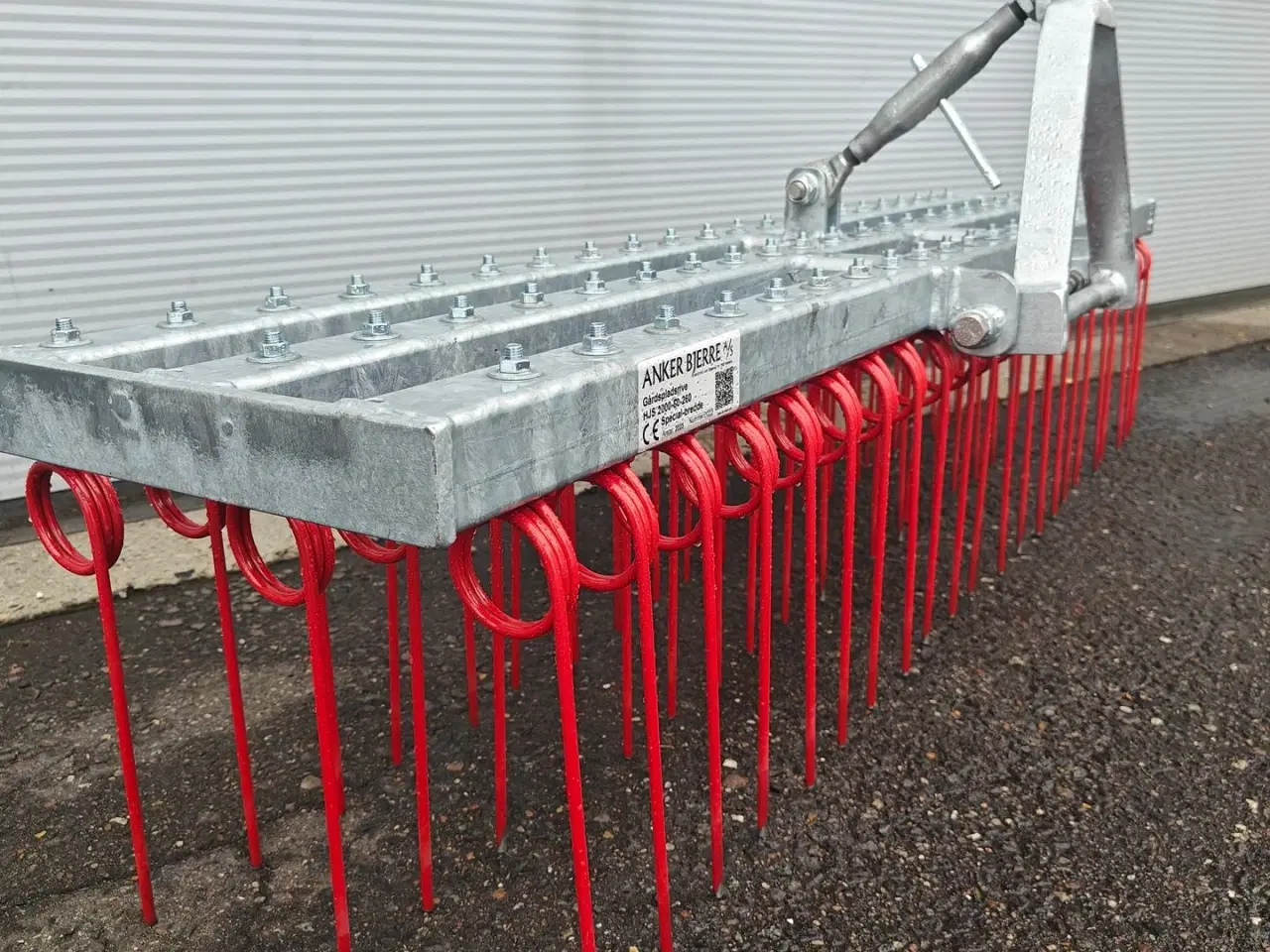 Billede 2 - Egholm Anker Bjerre Riven 150cm 150cm gårdrive, 3-rækket