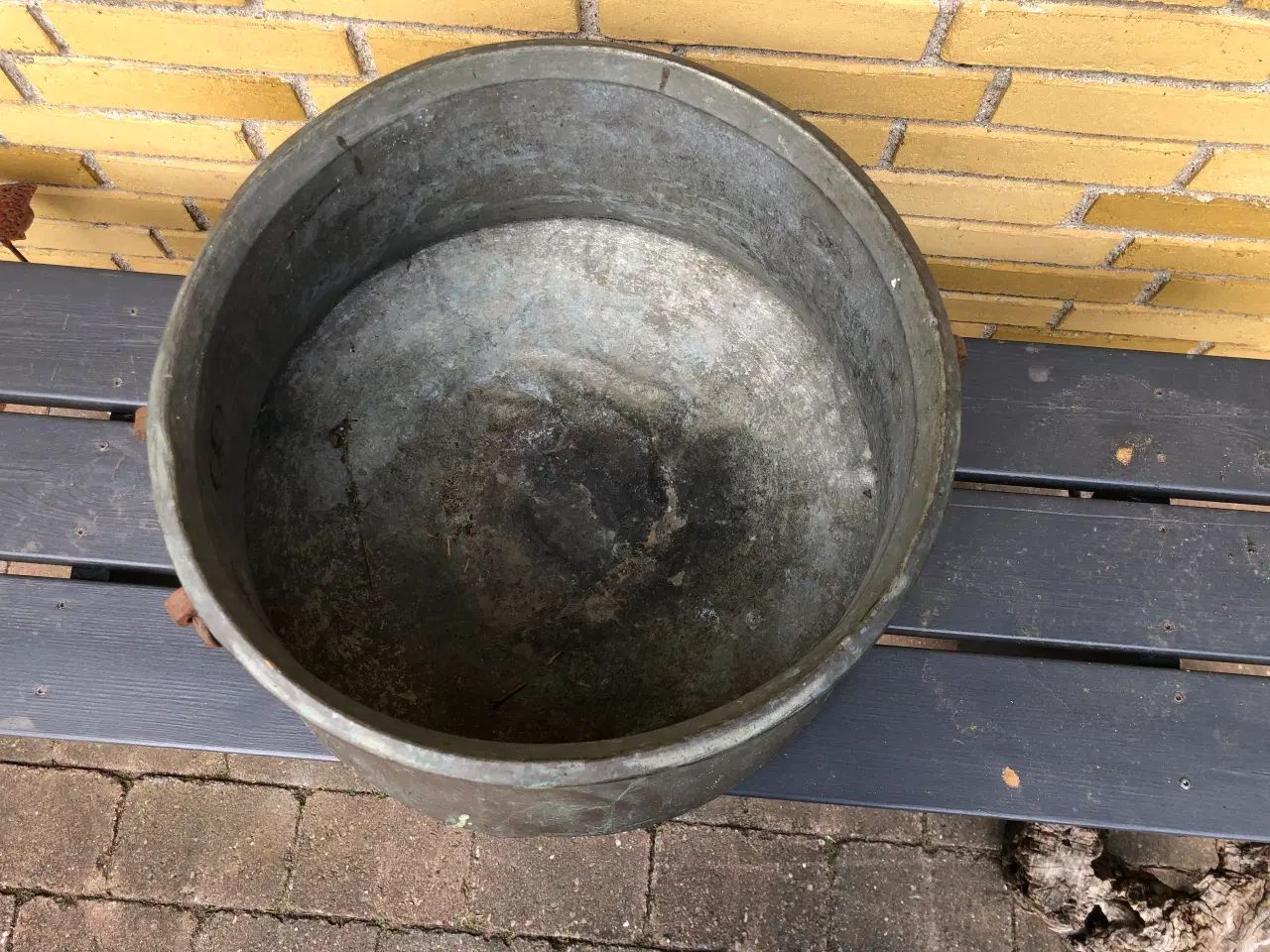 Billede 3 - Stor gl. Kobbergryde