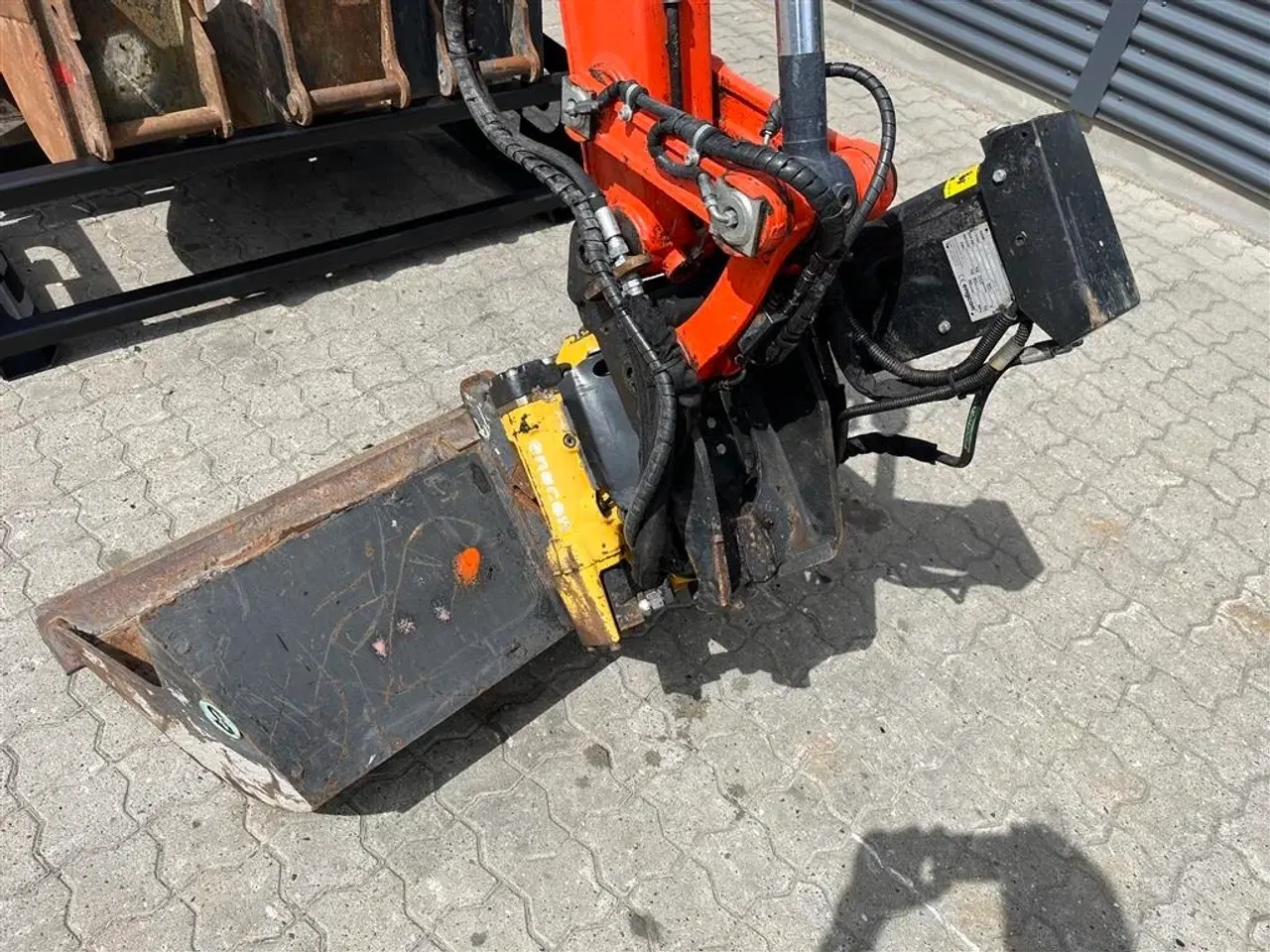 Billede 3 - Kubota kx027-4 Engcon rotortilt og centralsmørring