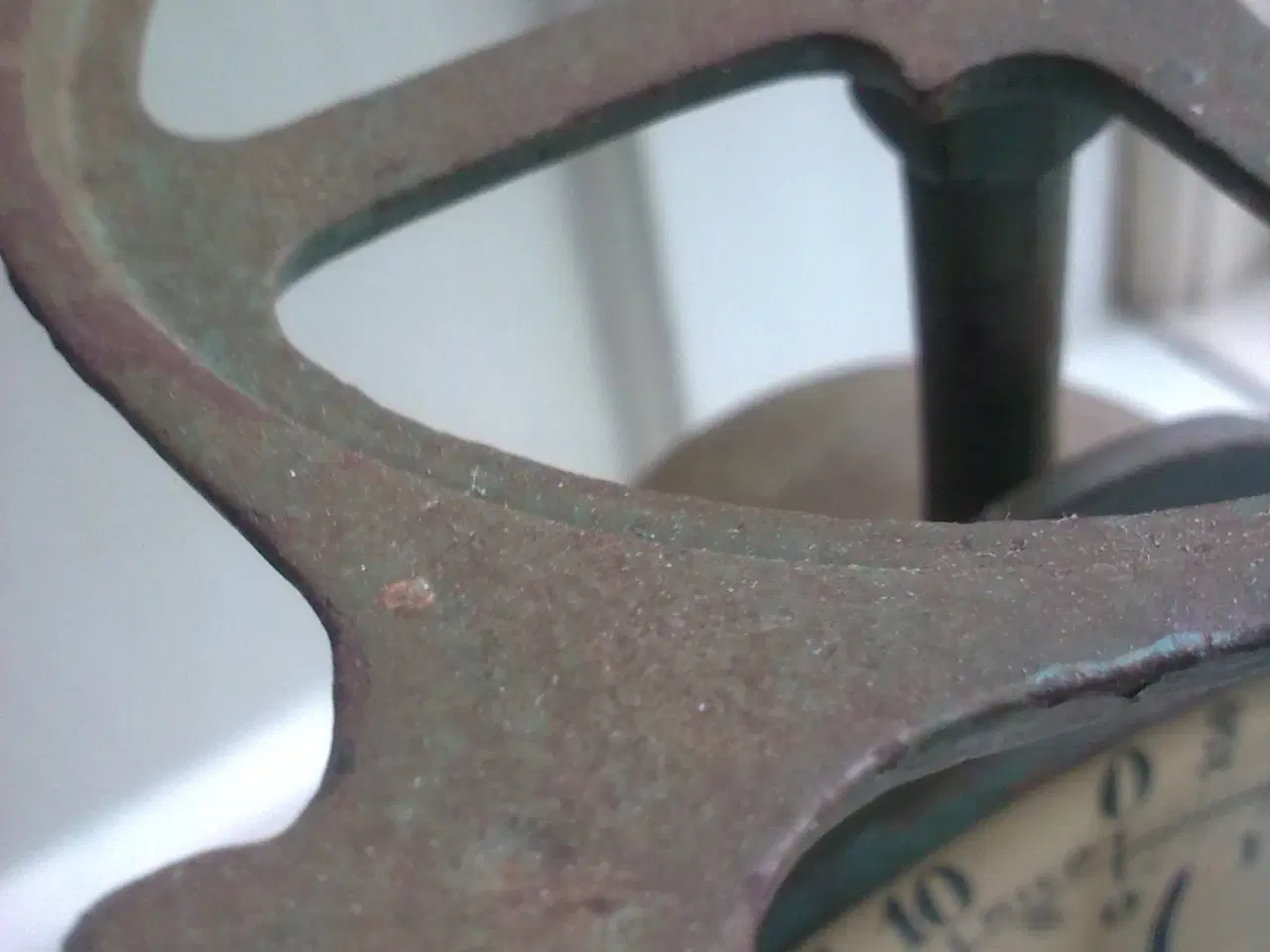 Billede 3 - Støbejern emalje plante piedestal bord drivhus