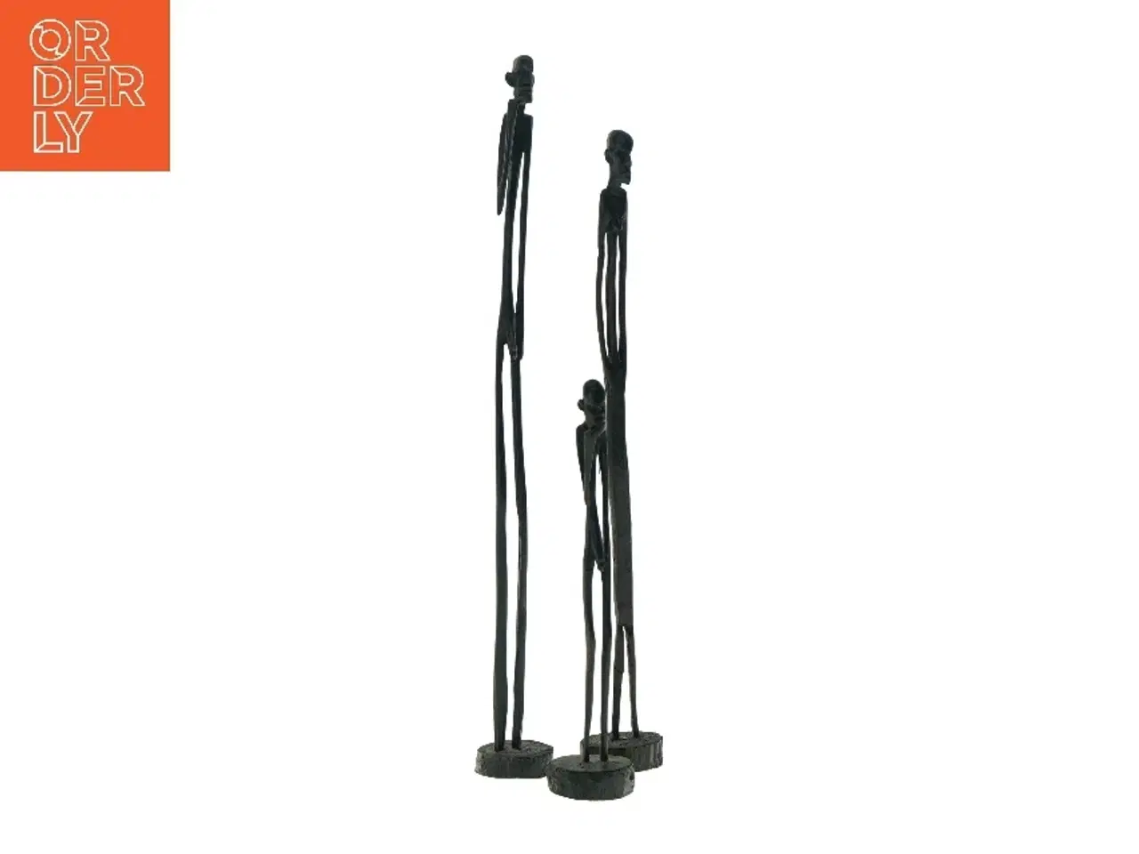 Billede 1 - Dekorativ figurer (3 stk.) (str. L: 20 og 30 og 34)