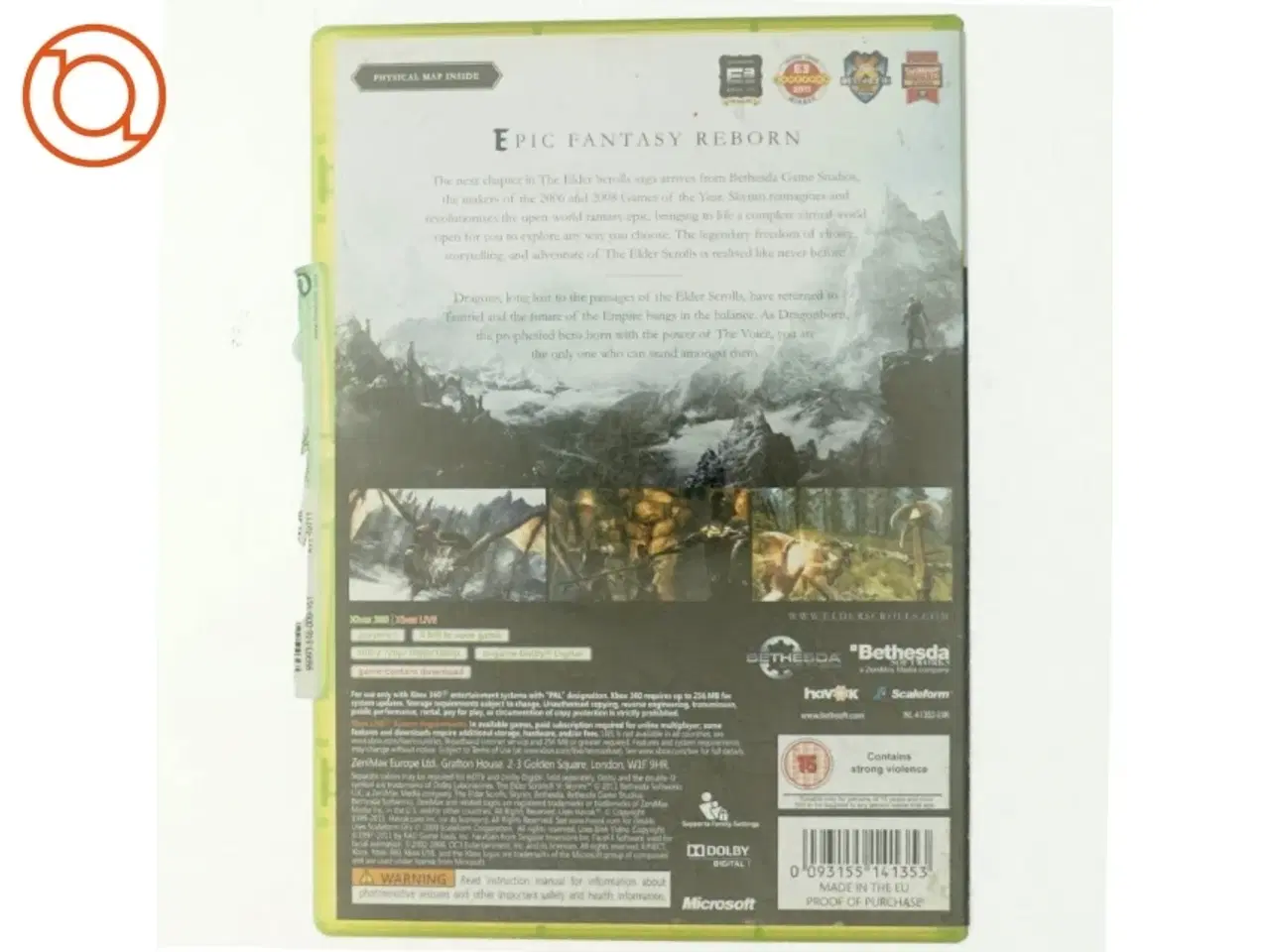 Billede 3 - The Elder Scrolls V: Skyrim (Computerspil)