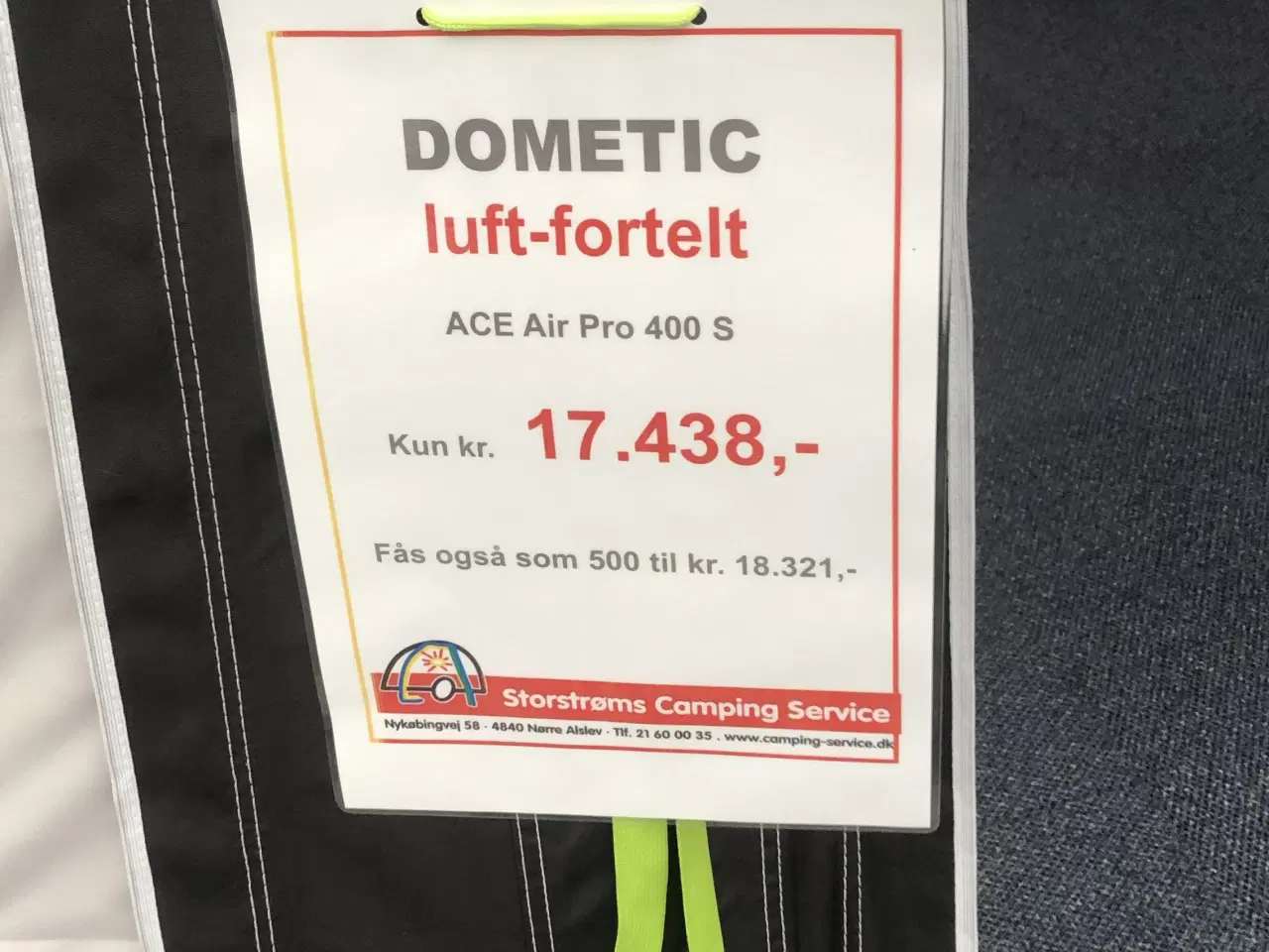 Billede 3 - Dometic 400S– Næsten nyt luftfortelt