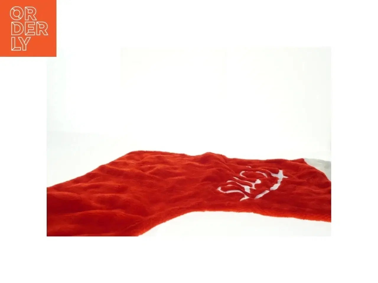 Billede 3 - Rødt håndklæde med logo fra Toms (str. 94 x 70 cm)