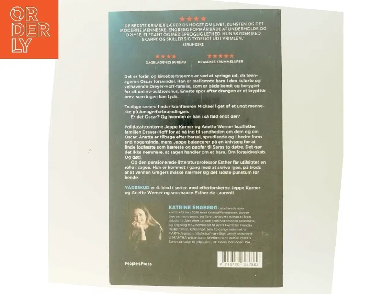 Billede 3 - Vådeskud : kriminalroman af Katrine Engberg (Bog)