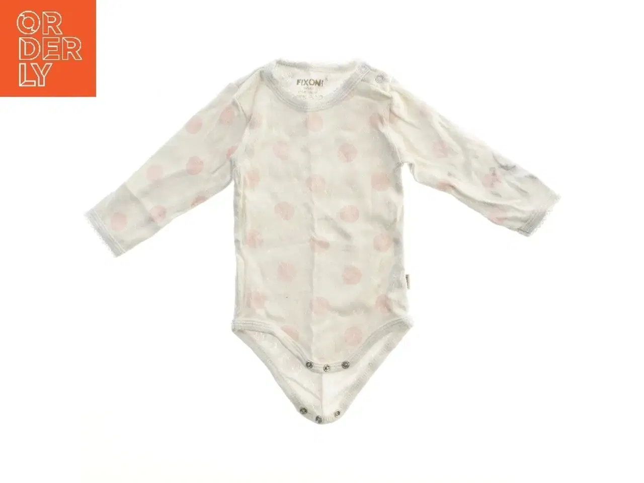 Billede 2 - Langærmet bodystocking med prikker fra Fixoni (str. 62)