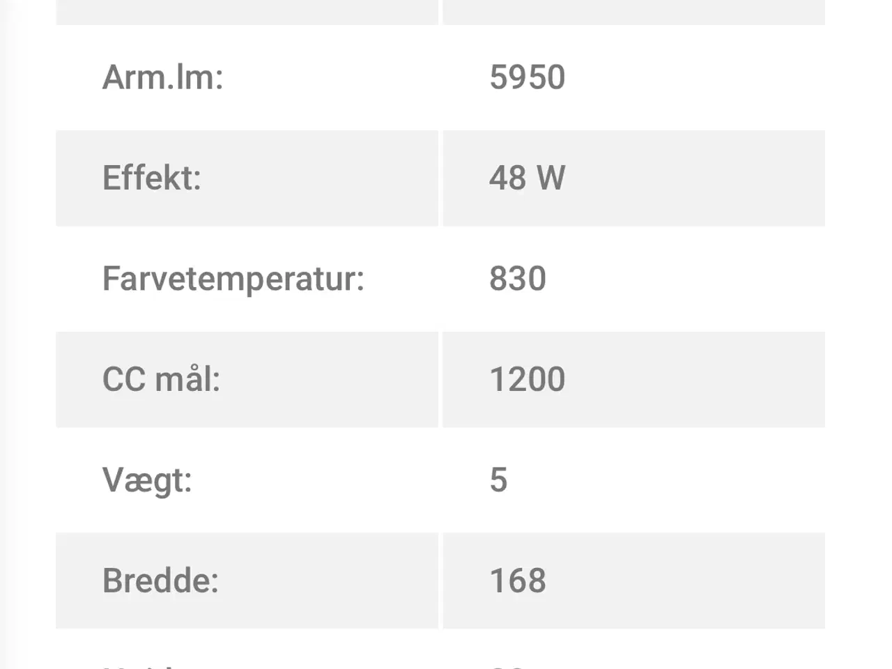 Billede 3 - Lys armatur til hjemmekontor.