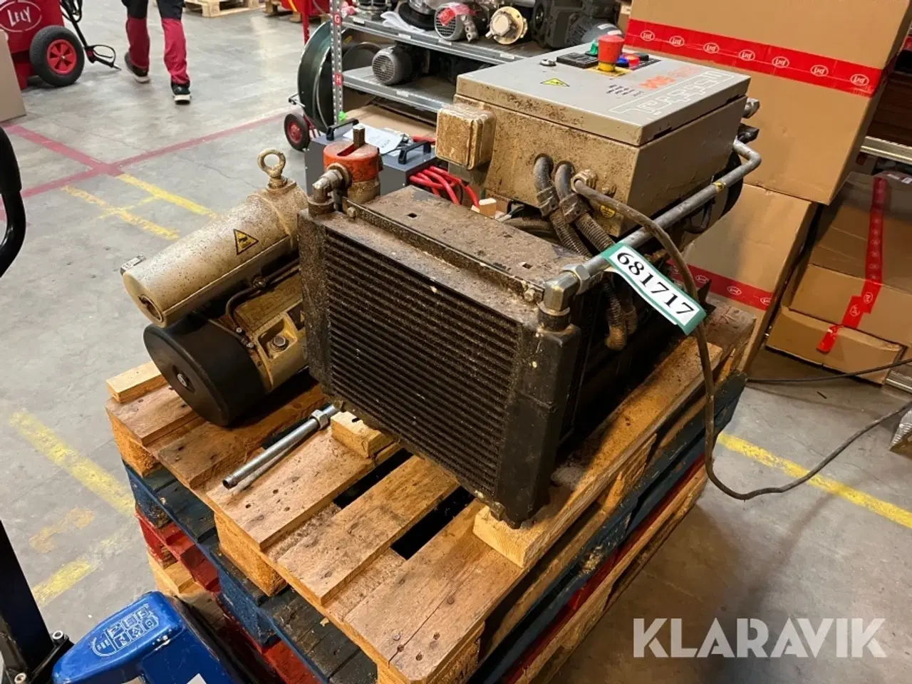 Billede 2 - Kompressor Mattei ERC 504L lamel 4 kW