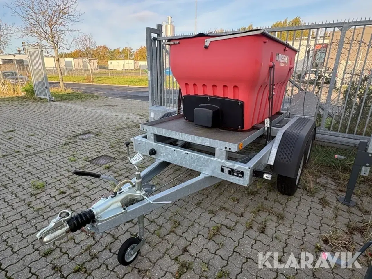 Billede 1 - Ladspreder Wessex PolarOne 900 WM-WS-900GT med trailer