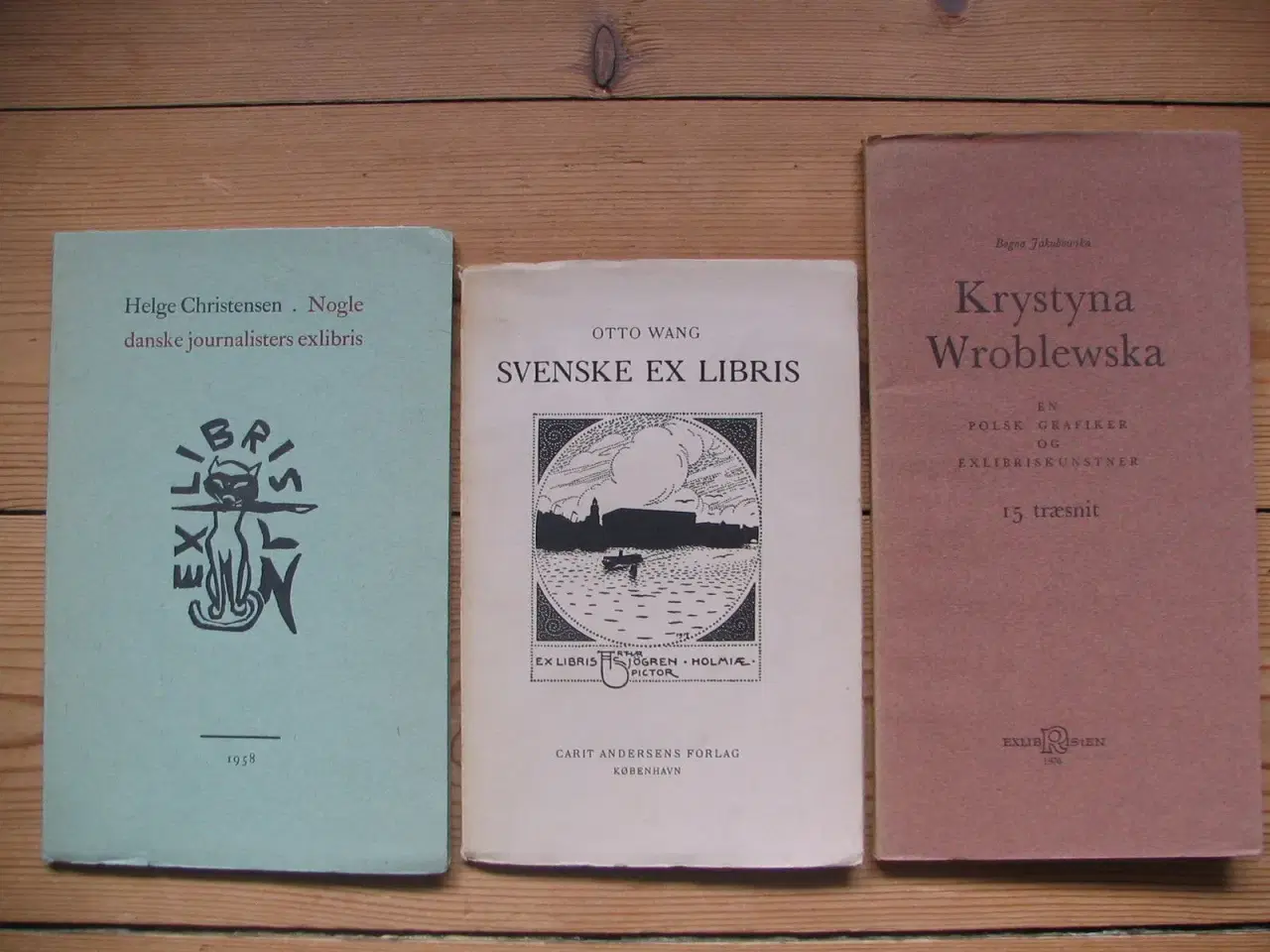 Billede 3 - 5 bøger om Exlibris