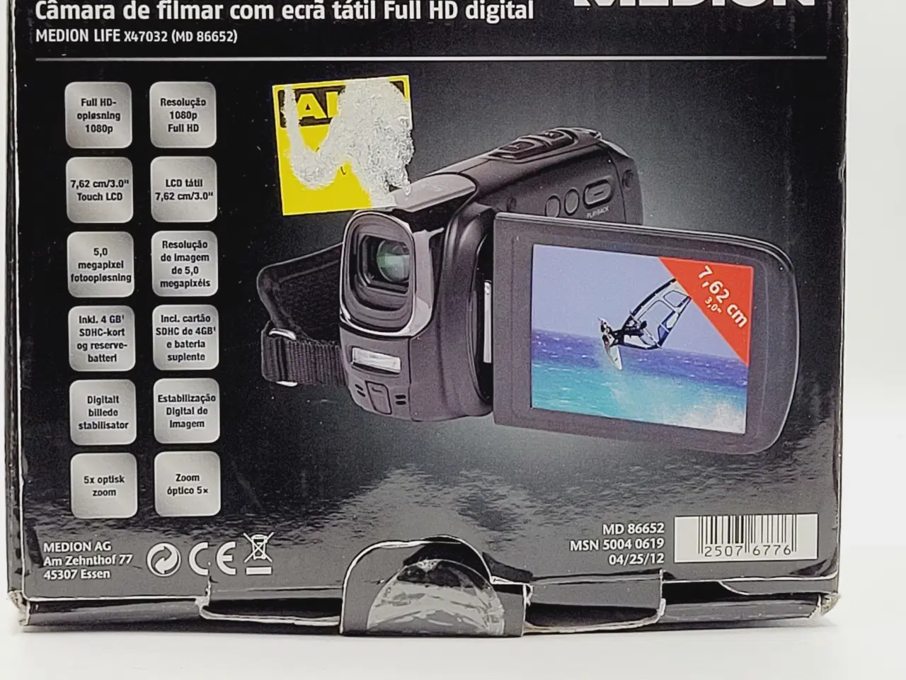 Billede 7 - ⭐️· 📹 Medion Full HD Video Kamera (MD 86652) med 