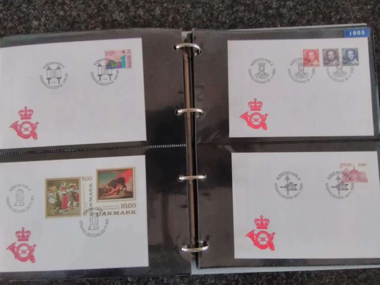 Billede 8 - FDC Mappe, 34 sider med kuverter