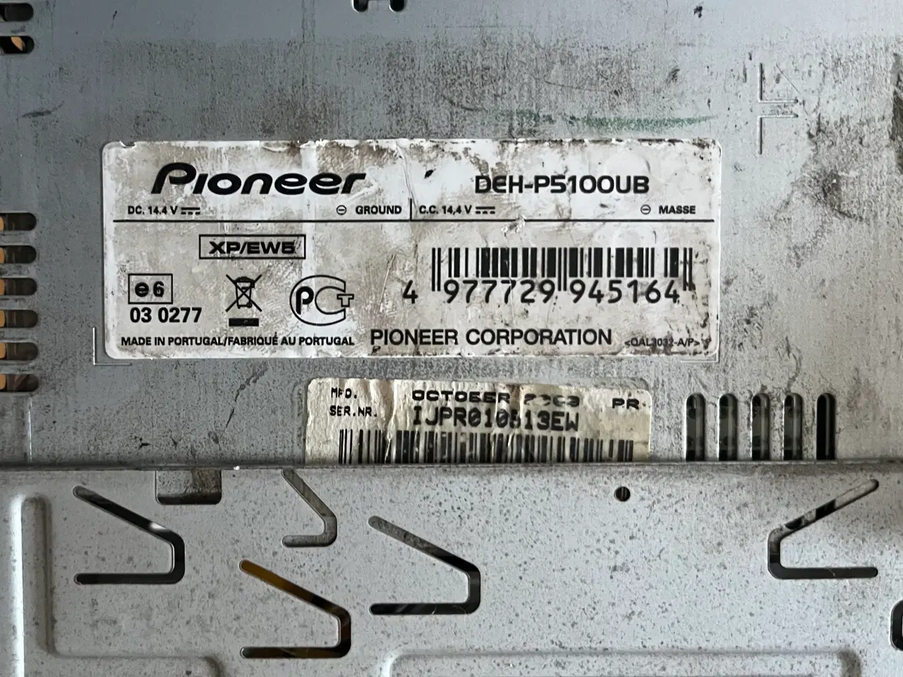 Billede 2 - Pioneer DEH-P5100UB bilradio sælges