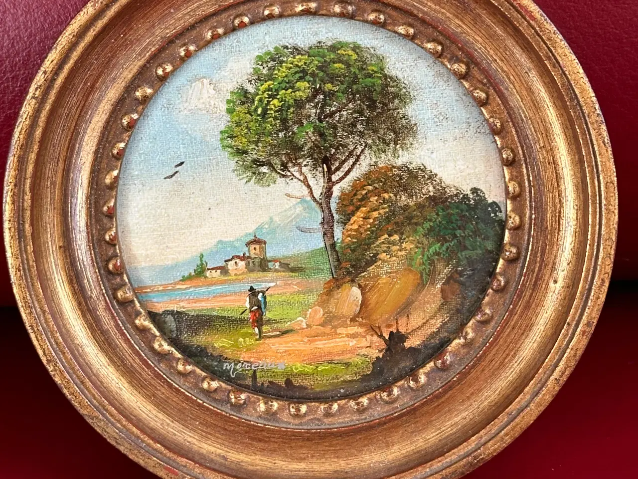Billede 3 - Ægte miniature malerier med flotte motiver