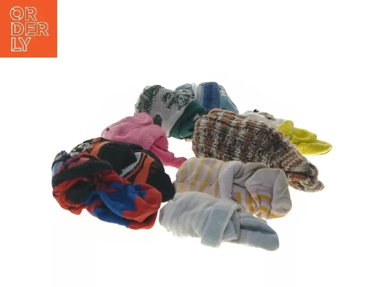 Billede 2 - Brugte børnesokker, 10 stk. (str. ca 15 cm)