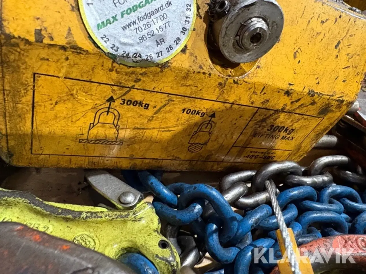 Billede 8 - Diverse løfte- kæder, og -magneter