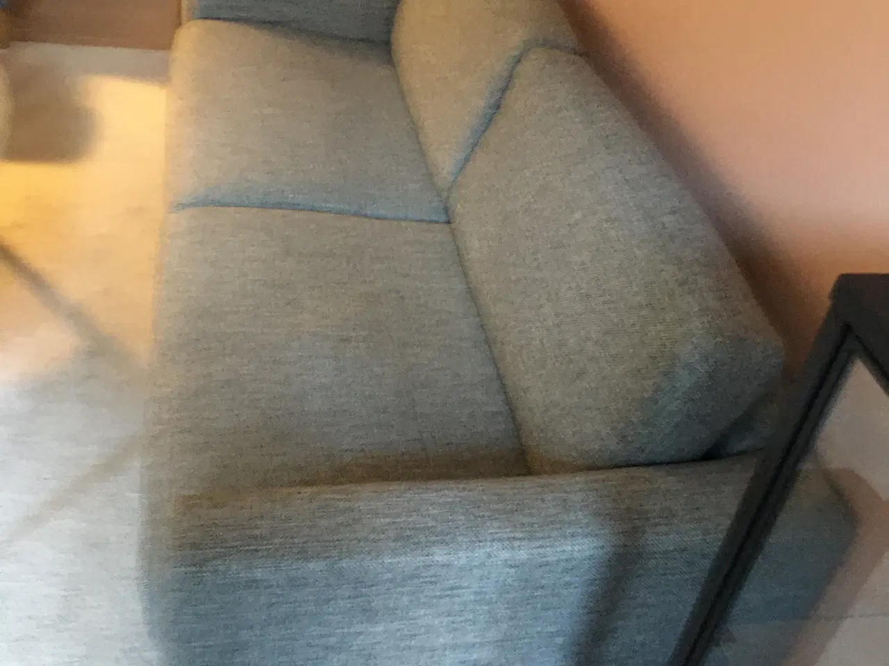 Billede 2 - Sofagruppe med grå betræk