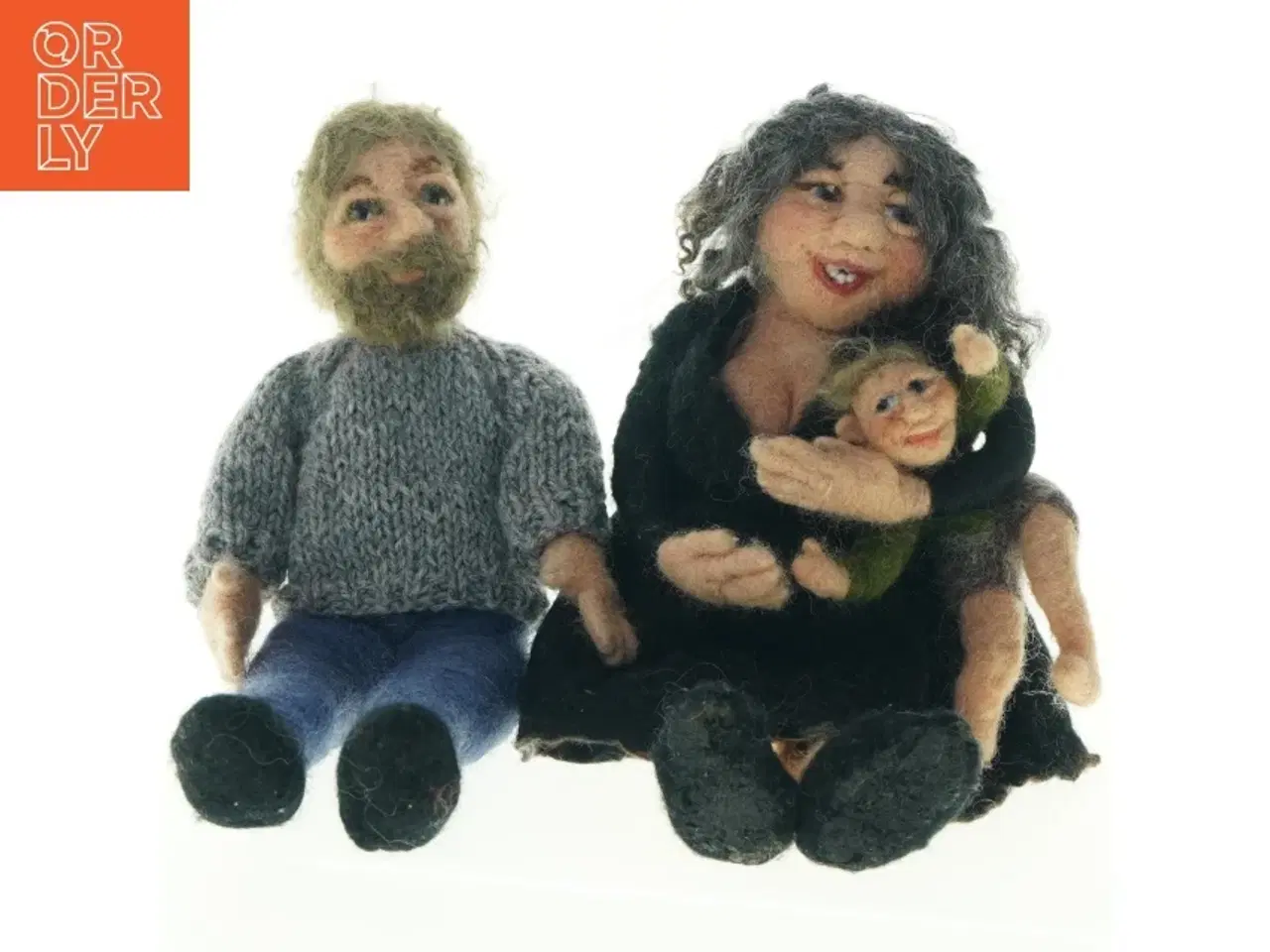 Billede 1 - Filtede figurer (str. 20 cm)