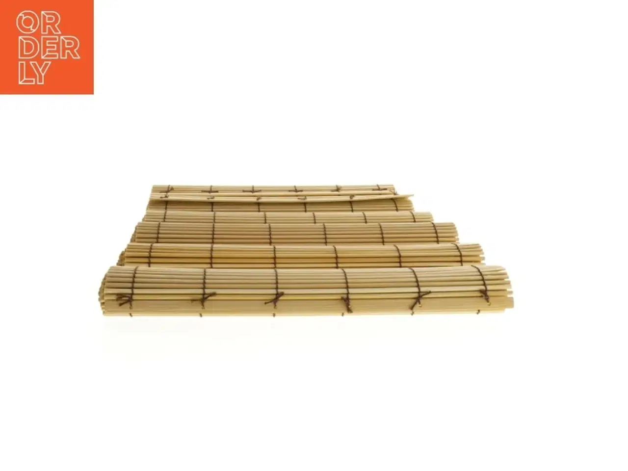 Billede 3 - Dækkeservietter i bambus (6 stk) (str. 40 x 30 cm)
