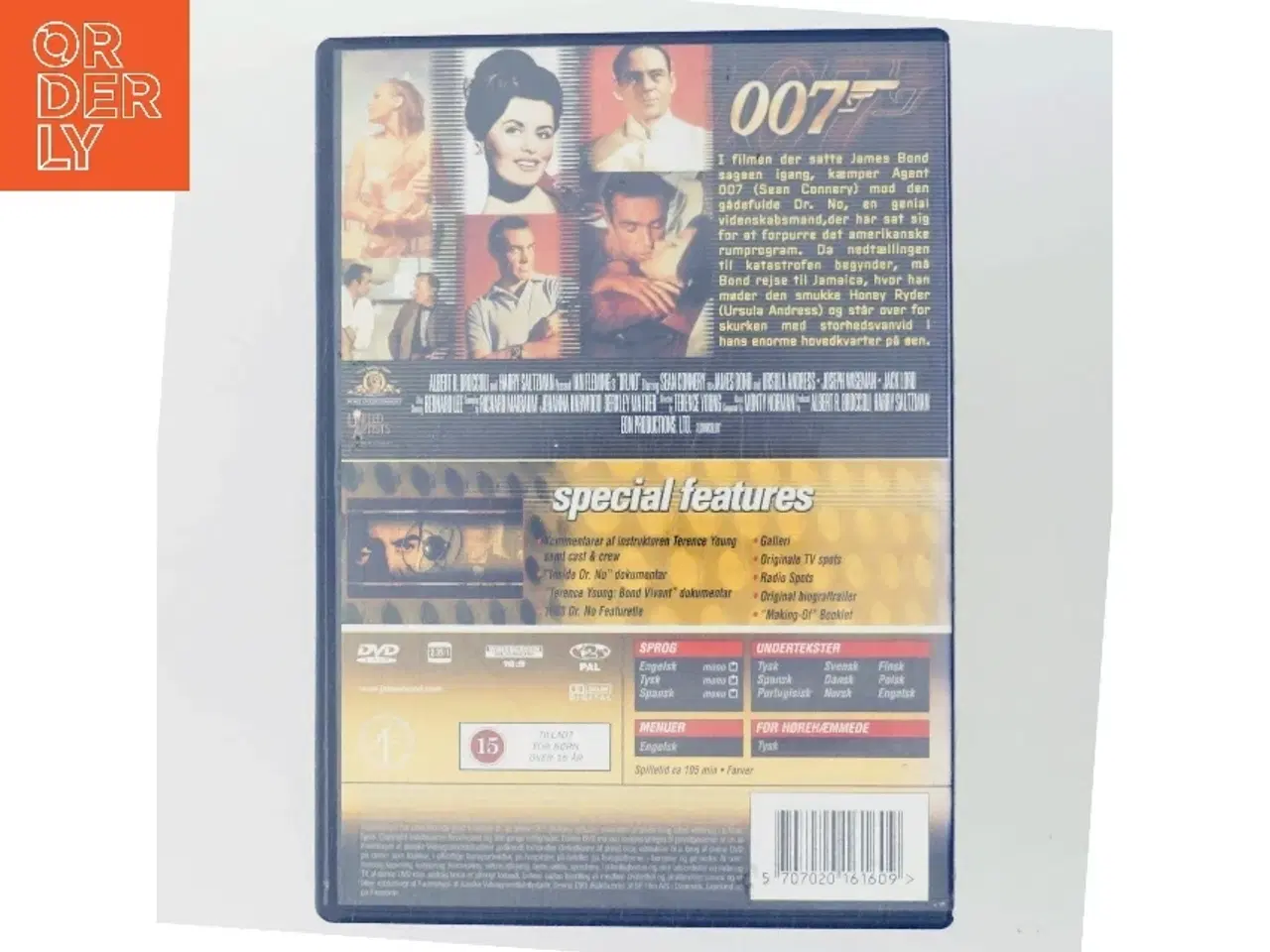 Billede 3 - Dr.No, 007 med Sean Connery (DVD)