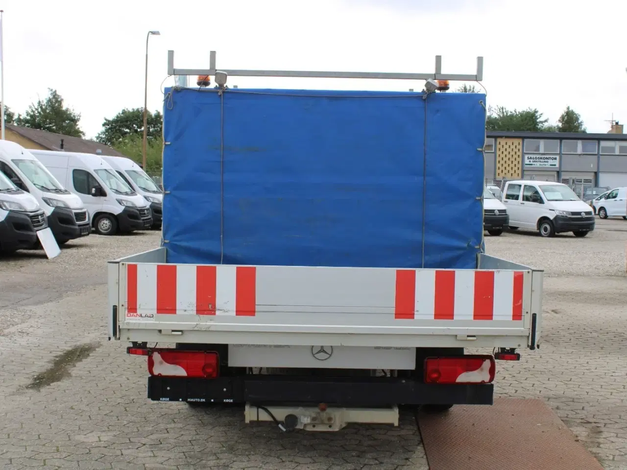 Billede 9 - Mercedes Sprinter 516 2,2 CDi A2 Mandskabsvogn m/lad RWD