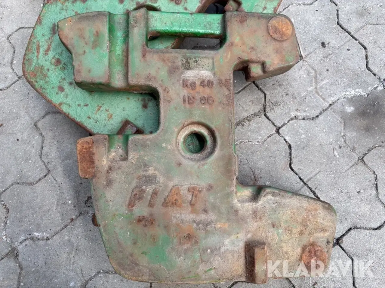 Billede 4 - Frontvægte Fiat T5 4 styk