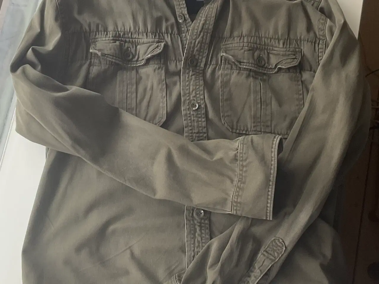 Billede 1 - Grøn Brandit skjorte XL