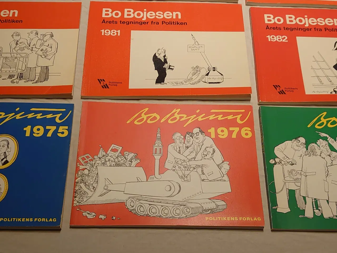 Billede 4 - Bo Bojesen: 10 stk årbøger fra år 1975-1988.