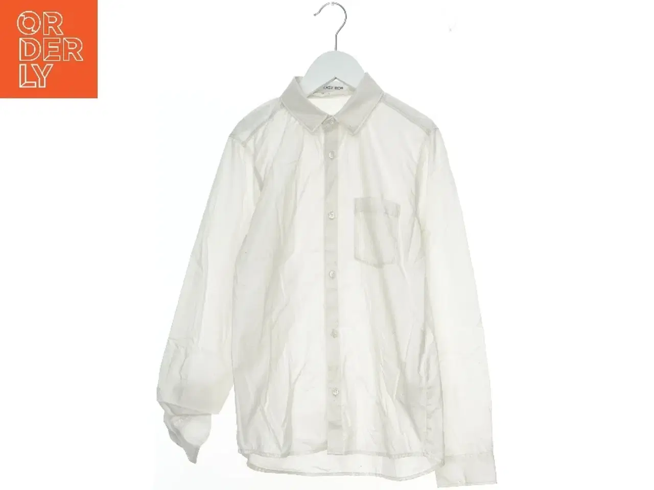 Billede 1 - Hvid skjorte med knapper fra H&M (str. 152)