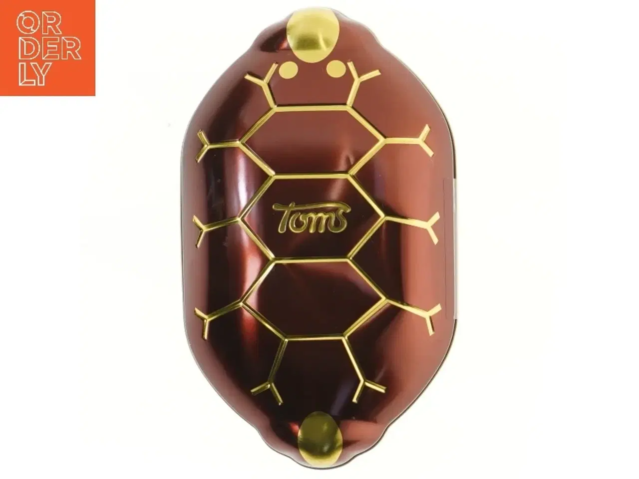 Billede 1 - Toms Skildpadde chokoladeæske fra Toms (str. 24,5x14 cm)