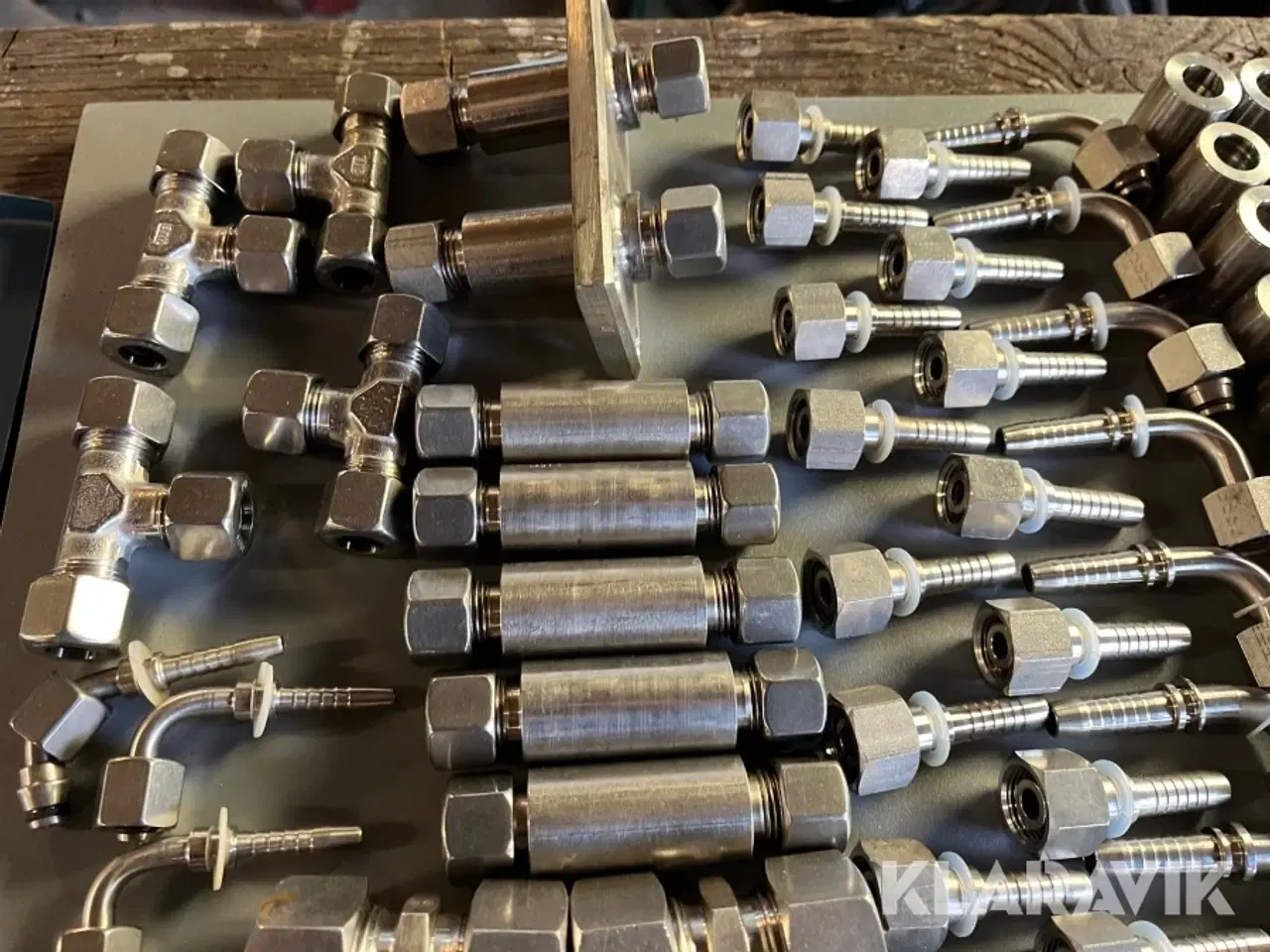 Billede 7 - Hydraulik nipler 34 sæt