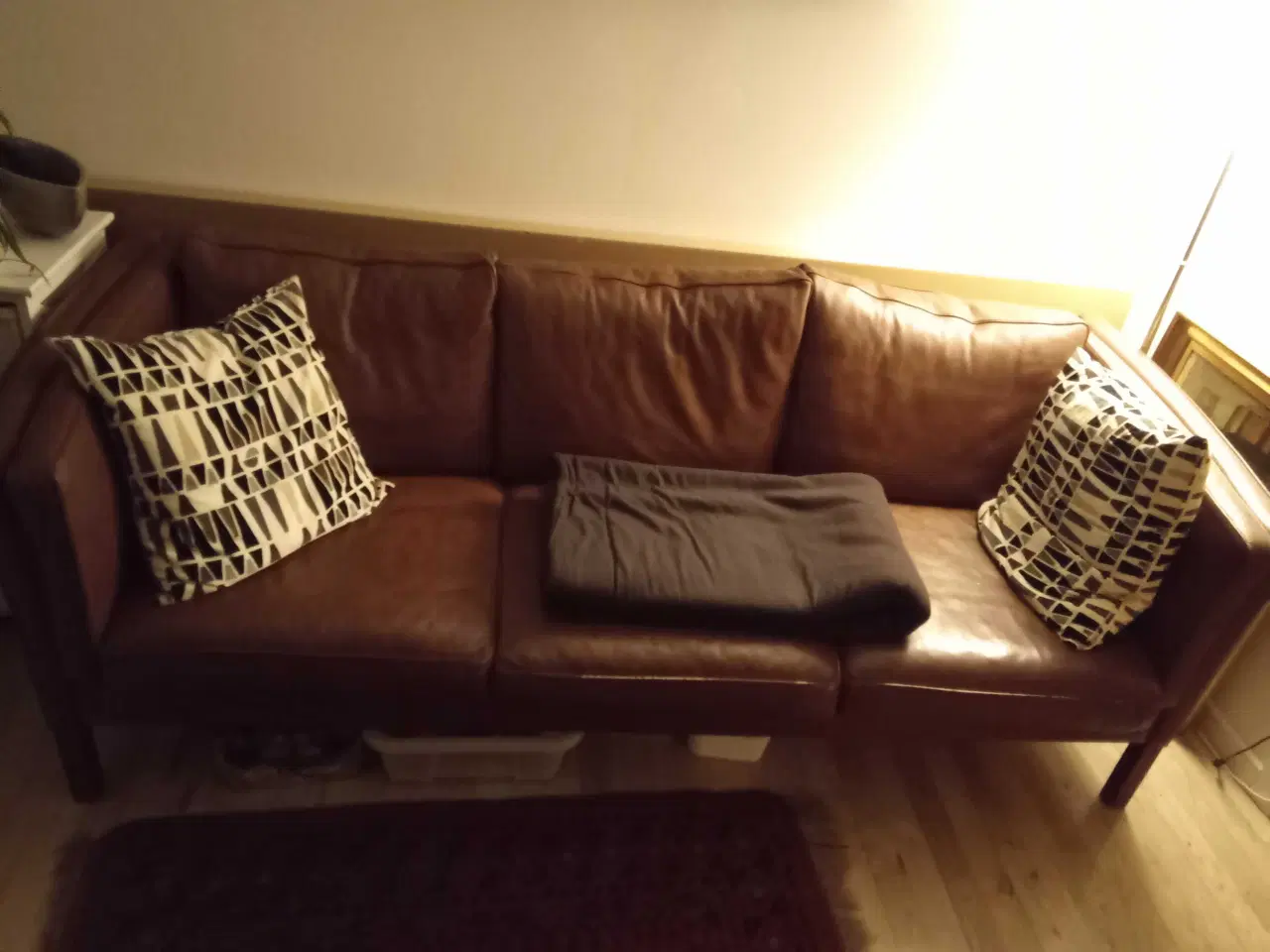 Billede 4 - Lækker lædersofa