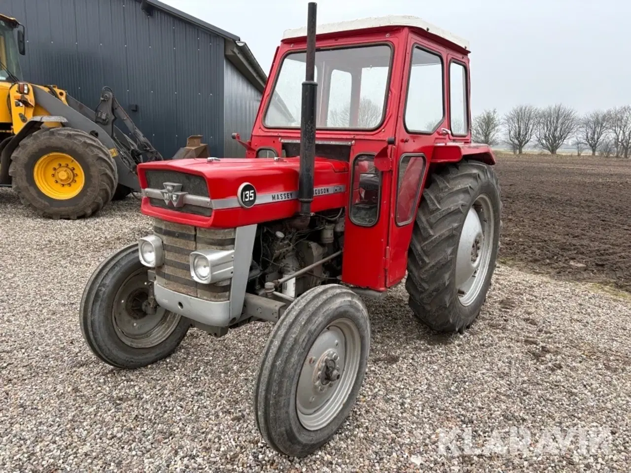 Billede 1 - Veterantraktor Massey Ferguson 135
