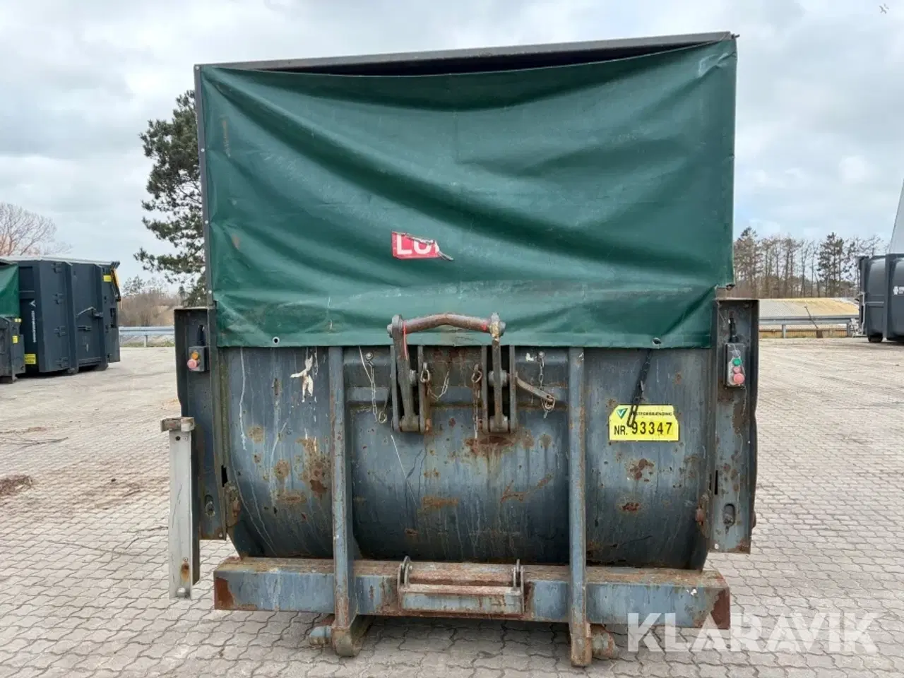 Billede 8 - Container Bergmann stationær komprimator