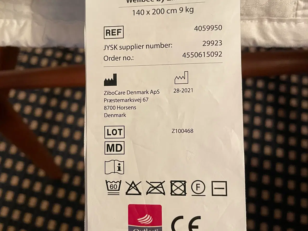 Billede 2 - Tyngde dyne 9 kg