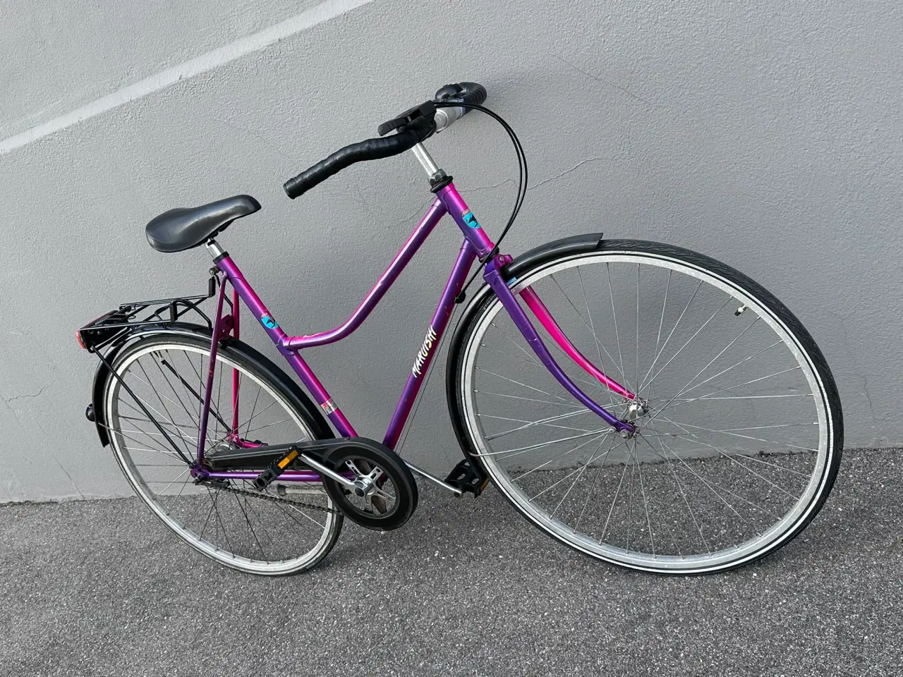 Billede 3 - Lilla / lyserød Maruishi citybike