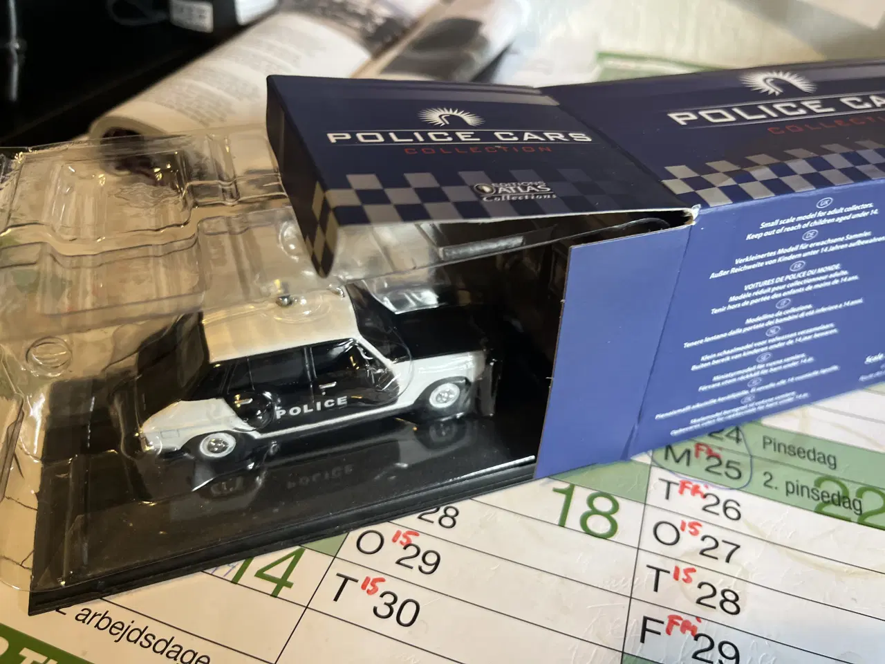 Billede 2 - Policecars modelbiler og traktorer 1:43 fra Atlas