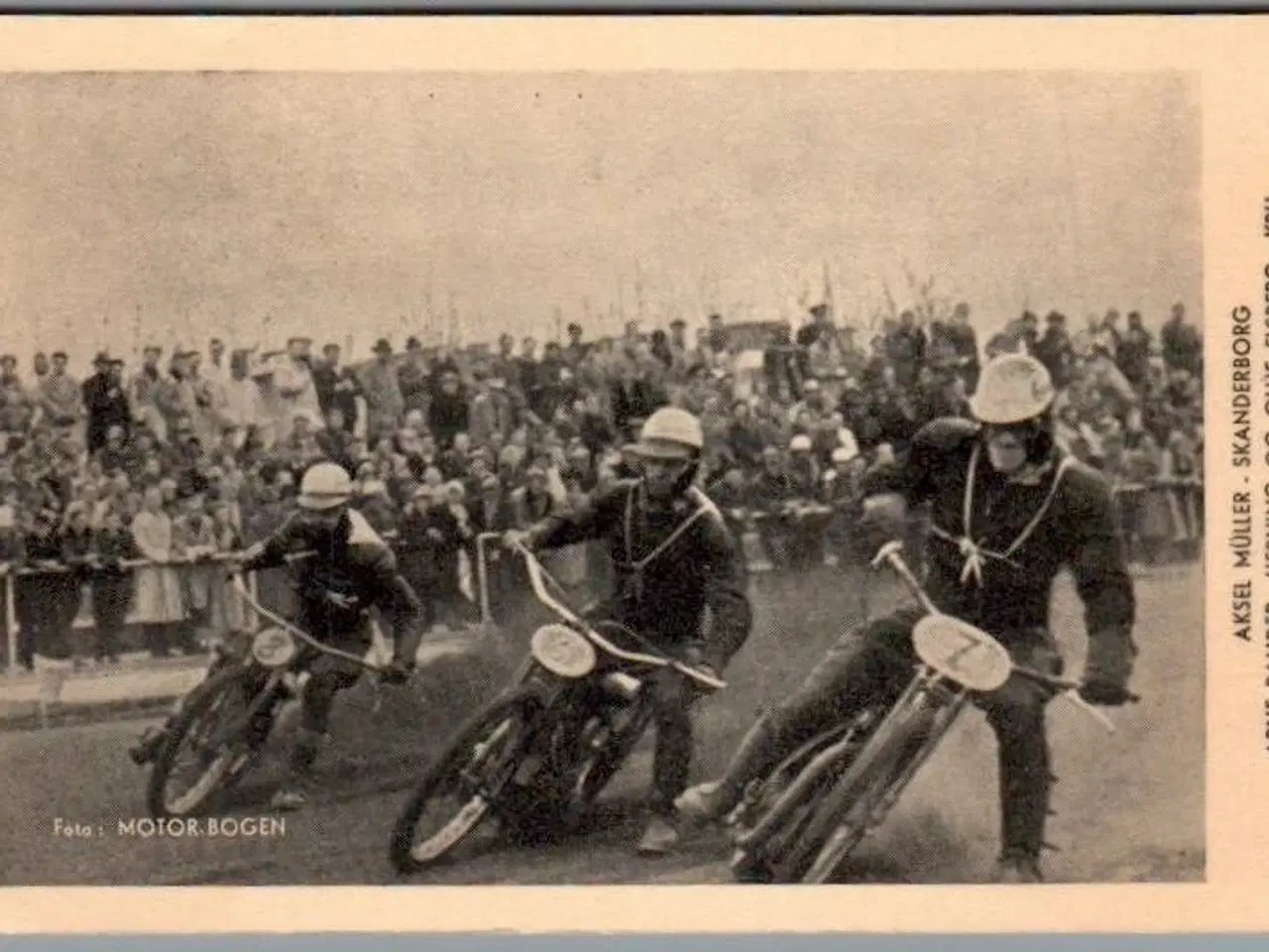 Billede 1 - Motorcykel - A. Müller - A. Pander - Oluf Elsberg - Ubrugt - Limrest !