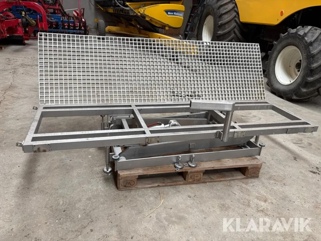 Billede 10 - Løftebord i rustfri stål Højgården maskiner 2309