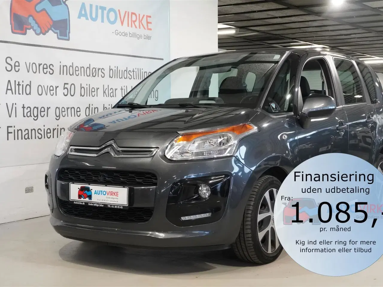 Billede 1 - Citroën C3 Picasso 1,6 HDI Seduction 90HK