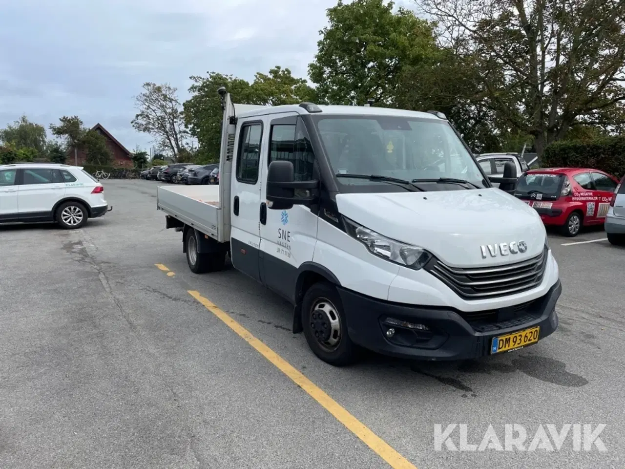 Billede 2 - Varebil/ladbil Iveco Daily 35C18H A8 D
