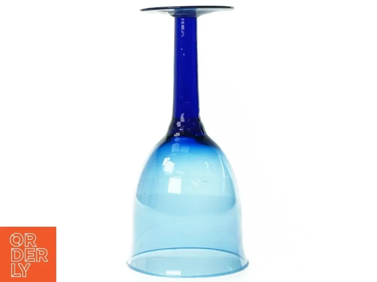 Billede 4 - Blåt glas (str. 22 x 10 cm)
