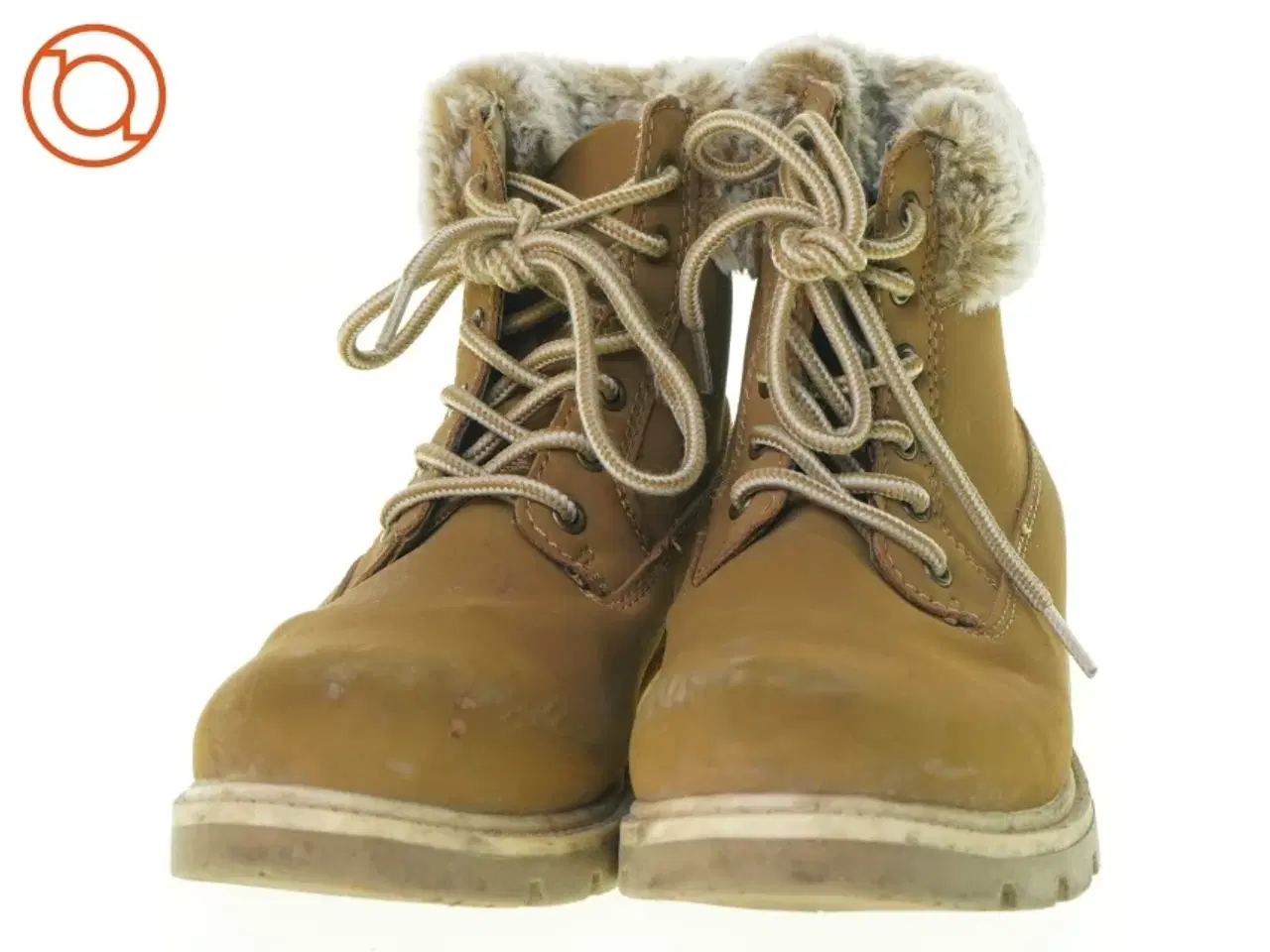 Billede 2 - Brune vinterstøvler med foer (str. 37)