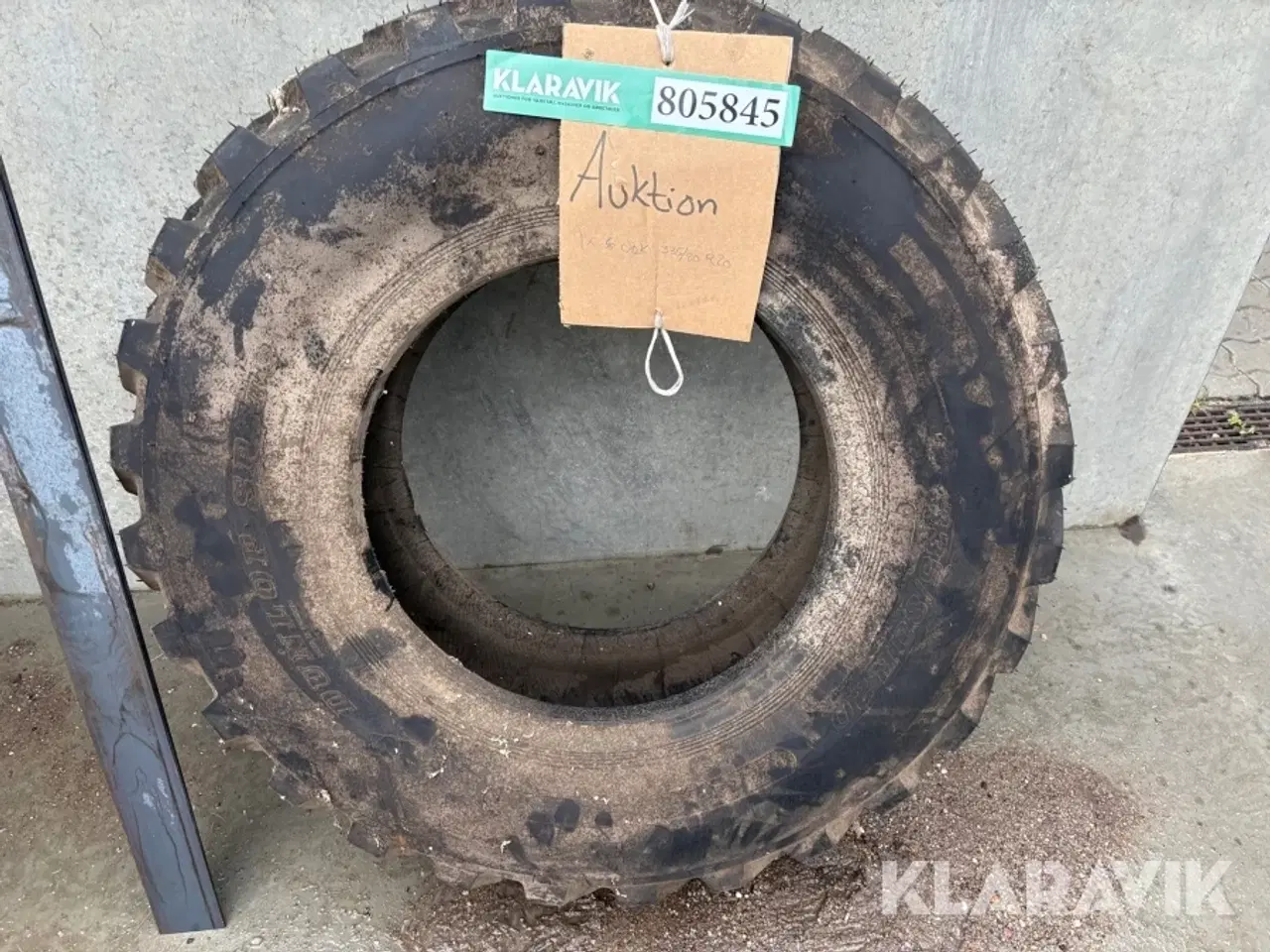 Billede 2 - Dæk og 2 stål profiler Dunlop 1 styk