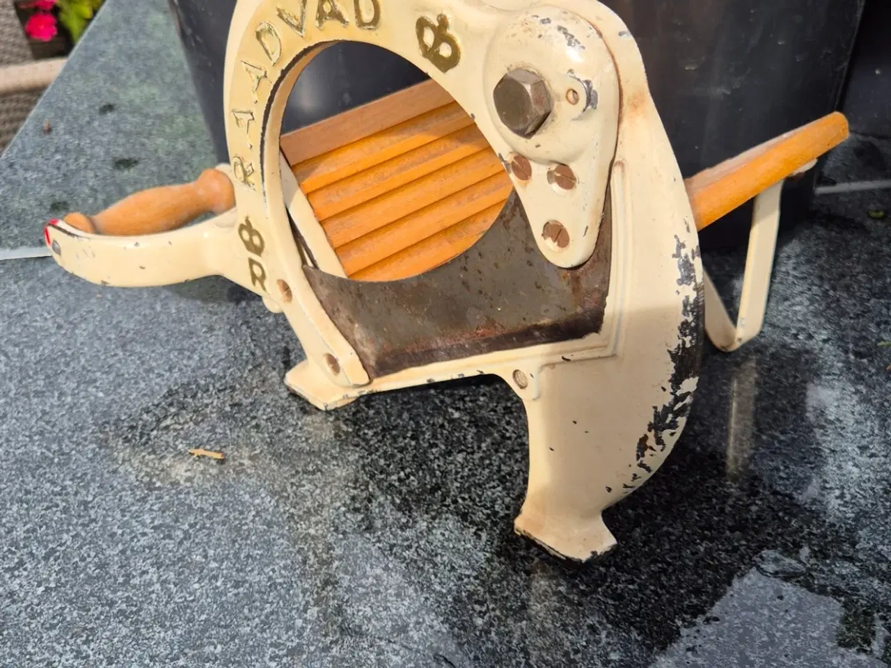 Billede 2 - Hvid Raadvad brødskærer