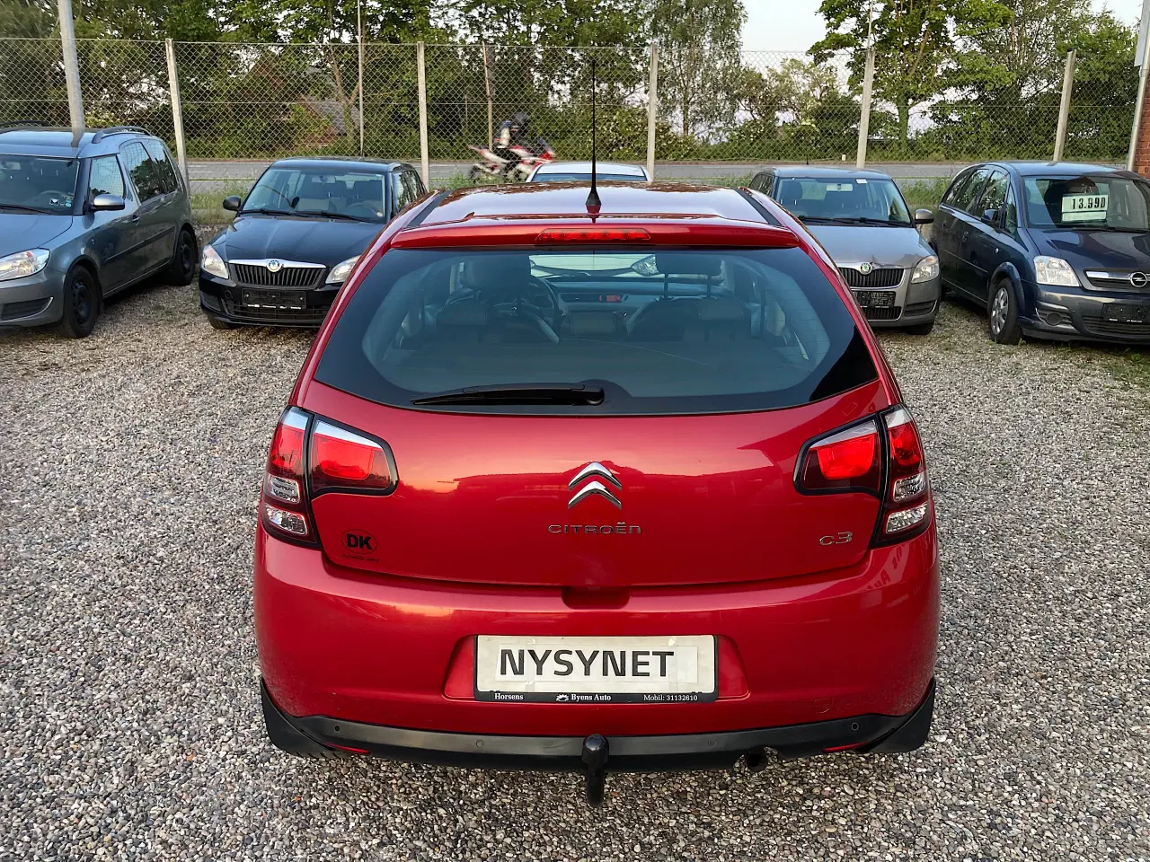 Billede 7 - Citroen C3 1,2 Nysyn meget pæn og velholdt