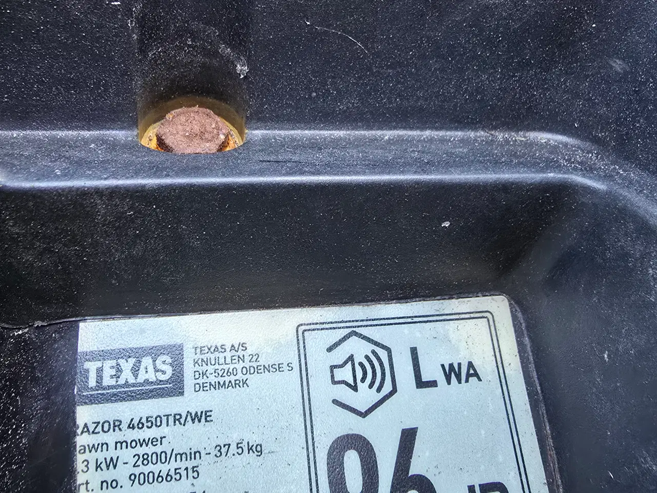 Billede 7 - Plæneklippe Texas 4650 TR/WE