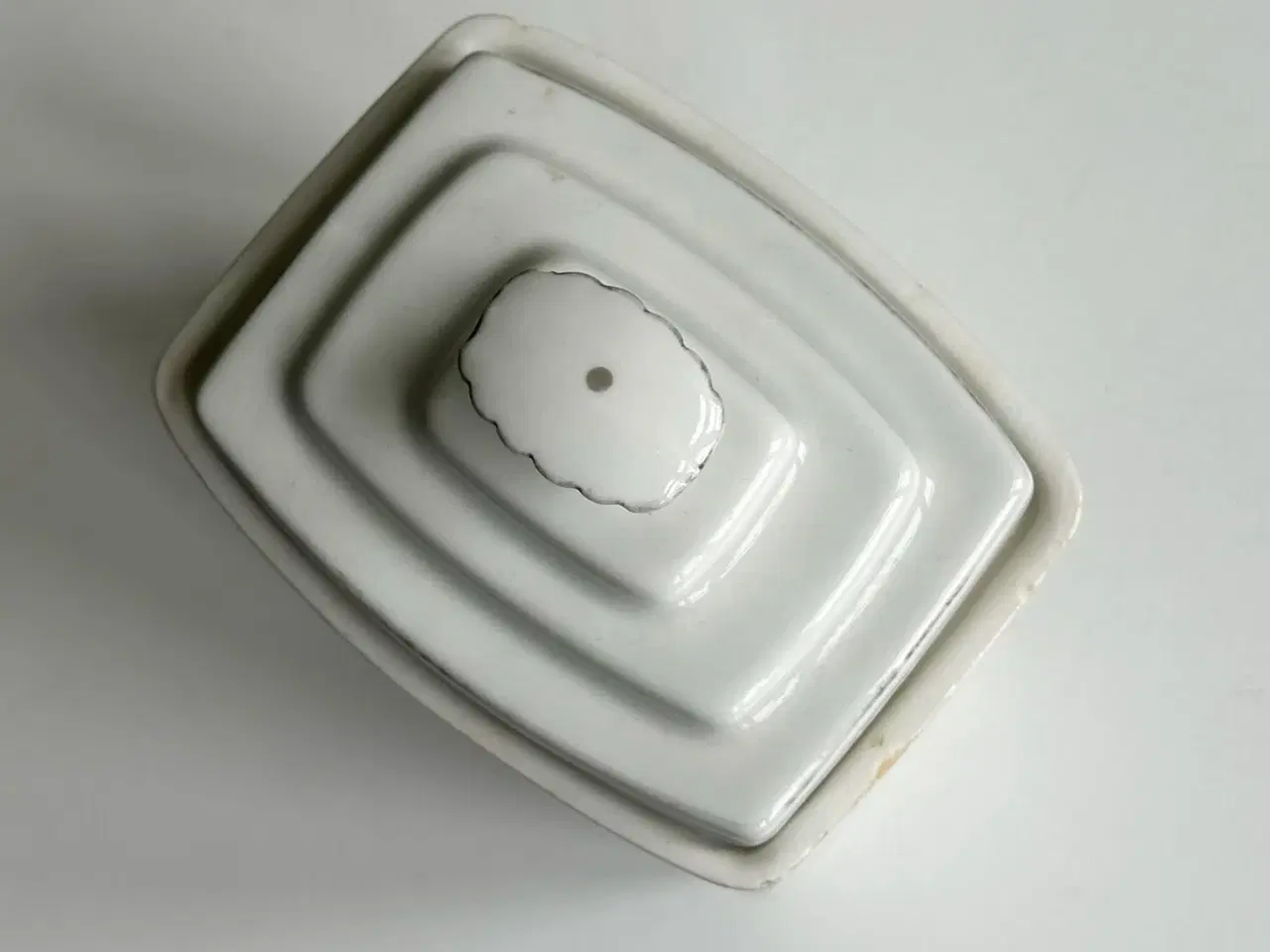 Billede 4 - Svensk fajance, køkkenkrukke: socker