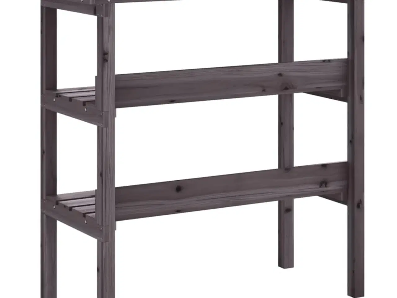 Billede 6 - Plantebord med hylder 78x38x82,5 cm massivt grantræ